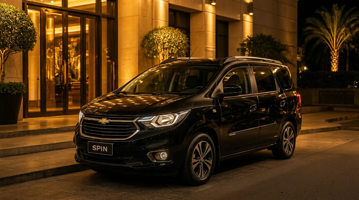Sedan de Luxo Nacional Preto